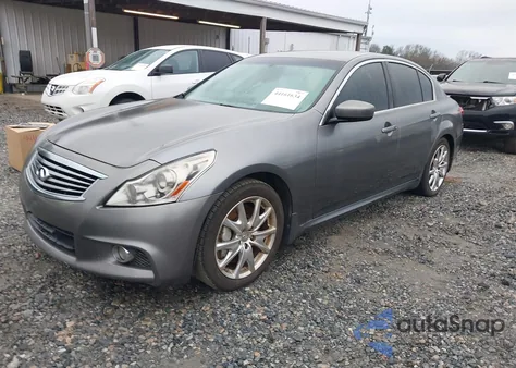 2011 Infiniti G37 Journey из США, поврежденный, VIN JN1CV6AP5BM502241